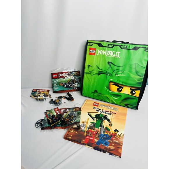 LEGO Ninjago lot  30291 30426  complete With Manual Ninjago Battle Arena & Book - Picture 1 of 10